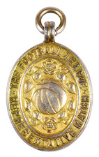 The Football League V Belgium 1967 Representative Match Silver Gilt Award Medal