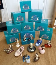 AFTER THE PARTY MUNRO FIGURINES SIGNED SET OF TEN