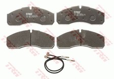 TRW Front Brake Pad Set for Iveco Daily 65C17 F1CE0481B 3.0 Sep 2004 to Sep 2006