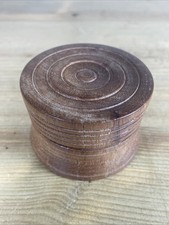 Turned Vintage Wooden Round