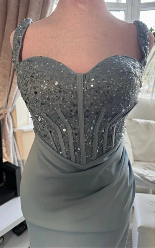 Shein luxury brand blue - shein, sequin