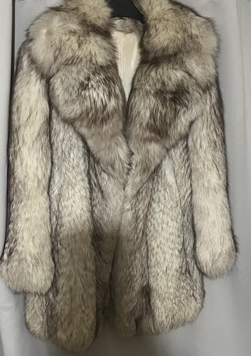 Vintage real fox fur - real, coat