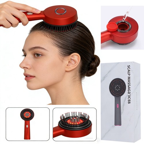 Electric scalp massager - 3-in-1,