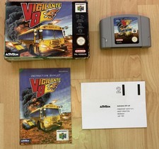 VIGILANTE 8 - N64 - NINTENDO 64 -FULLY BOXED & COMPLETE - GOOD CON - PAL