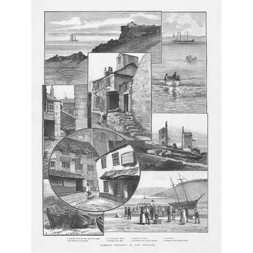 Ives cornwall scenes around - st,