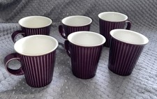 SET OF 6  RETRO DENBY STORM