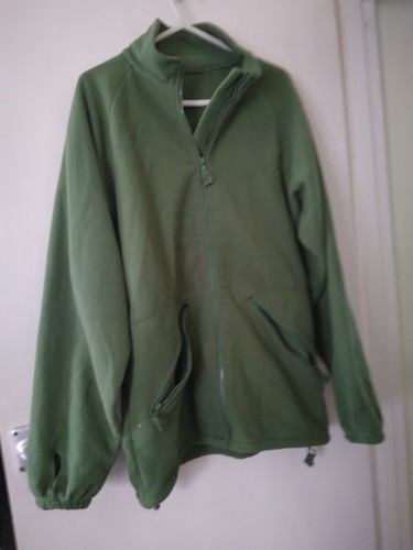 Fleece army jacket - army,