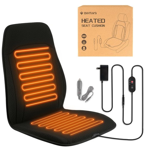 Black heated seat - black,