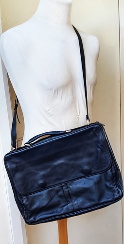 Vintage tula leather briefcase - vintage,