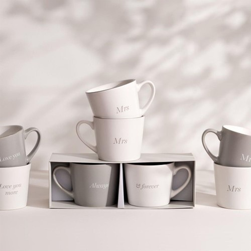 Mrs mugs set of - mr, 2