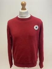 RR553 MENS CONVERSE RED CREW