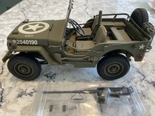 Franklin Mint World War 2 Willys Jeep Diecast Model Boxed