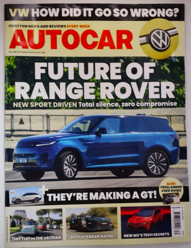 Autocar magazine 22nd july - autocar,