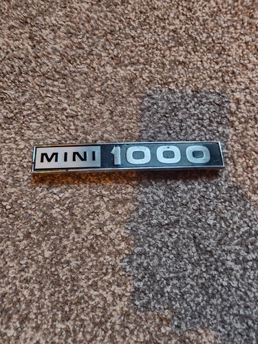 Vintage mini 1000 boot badge - vintage,