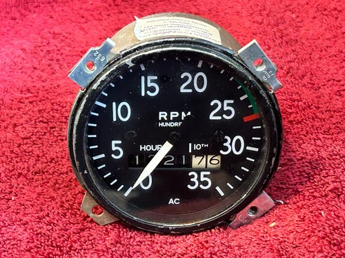 Aircraft tachometer reads - aircraft,
