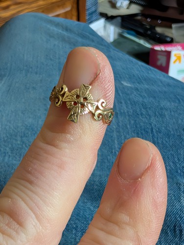 Vintage 10k gold - 10k, celtic