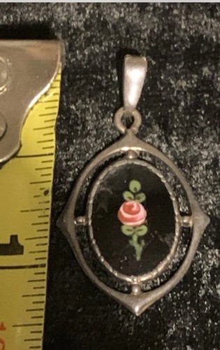 Charles horner enamel rose - charles,
