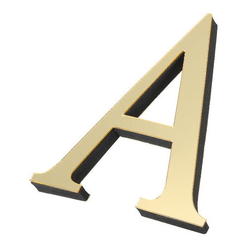 Acrylic alphabet mirror - alphabet,