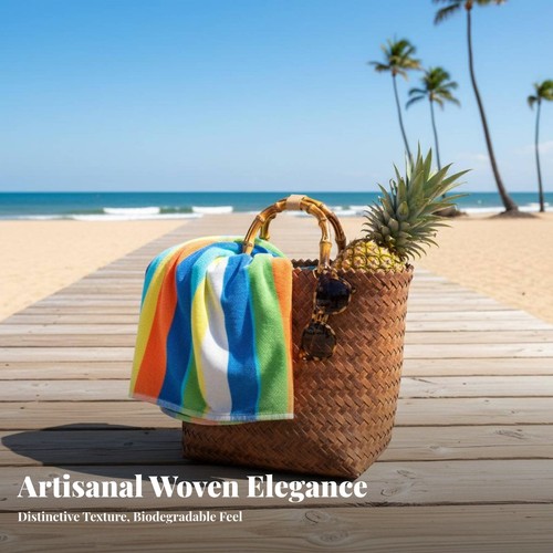 Imitation rattan hand basket - rattan,