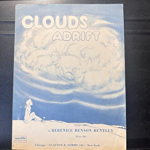 Clouds adrift piano voice - adrift,