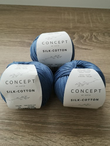 Katia concept silk cotton - concept, 50gm
