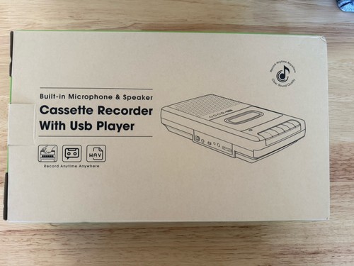 Portable cassette recorder - portable,