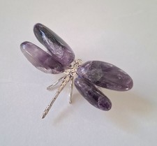 Amethyst Crystal Dragonfly