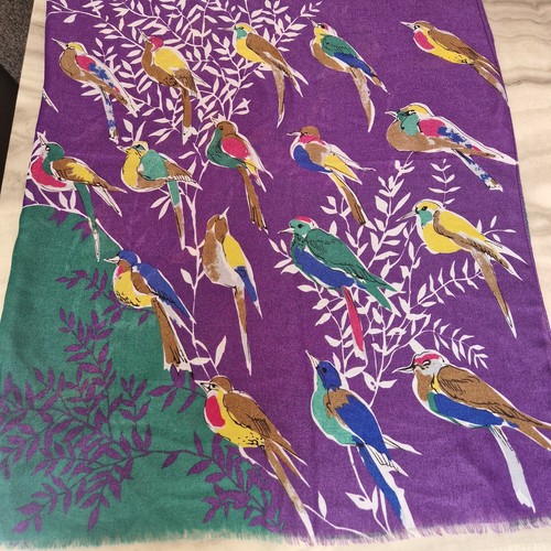 Womens bright purple bird - womens,
