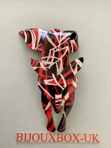 Lea stein fox - lea, brooch.