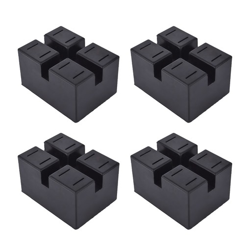4pcs pinch weld - blocks, jack