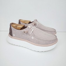 Hey Dude UK 7 Mauve Shoes