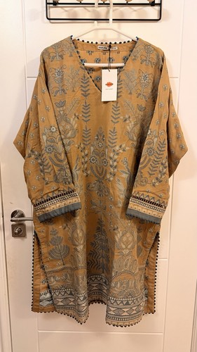 Khaadi jacquard cotton kurta - khaadi,