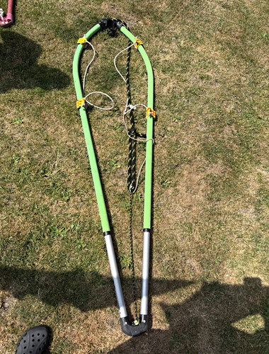 Green aluminium windsurfing - green,