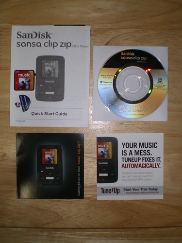 Sandisk sansa clip zip - zip, mp3