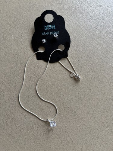 Woman silver plated - m&s,