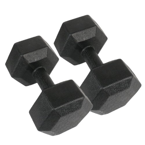 6kg hex dumbbells - dumbbells, in