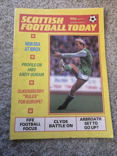 Scottish football today - football,
