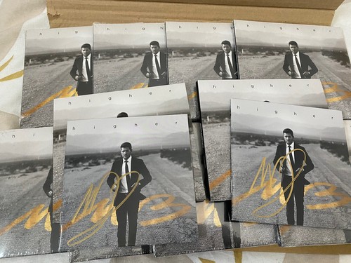 Michael buble signed higher - buble,