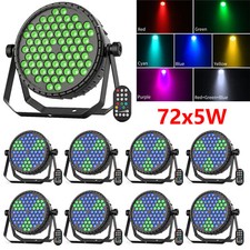 72x5W LED RGB Stage PAR Light