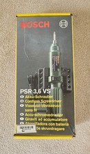 Bosch PSR 3.6VS Cordless Screwdriver & Toolrack for Wall
