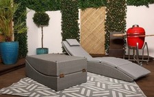 Elegant Grey Rattan Garden