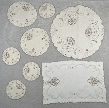 Vintage Embroidered Doilies