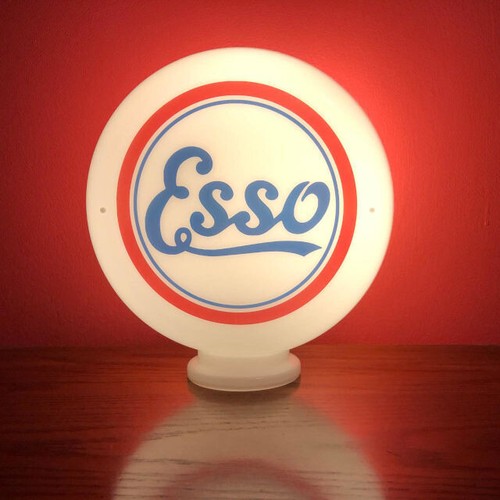 Mini gas pump globe esso - gas,