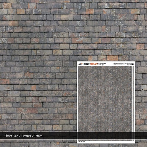 Sheets mixed grey slate - 5,