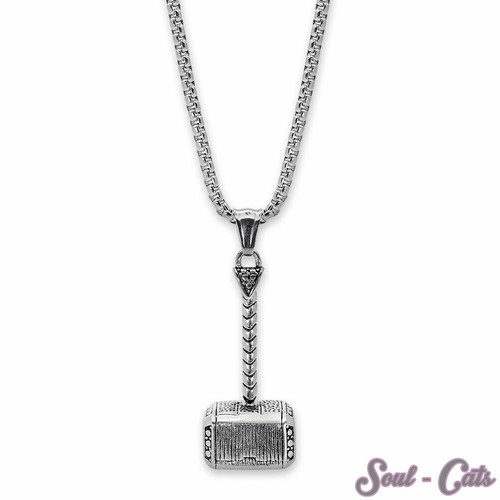 Pendant thor hammer mjölnir - hammer,