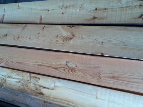 Reclaimed pine boarding - boarding, 400m2