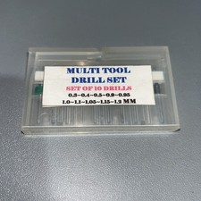 10 micro drill bits, 0.3, 0.4