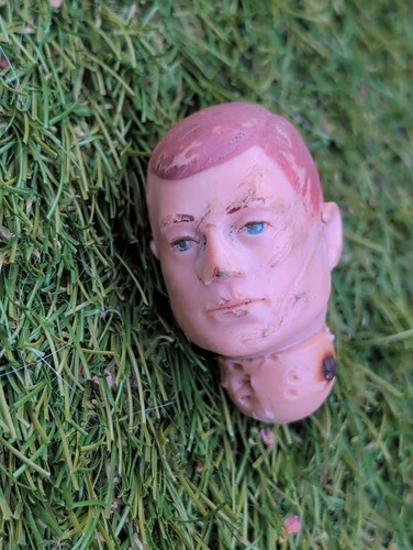 Vintage action man hard head - action,