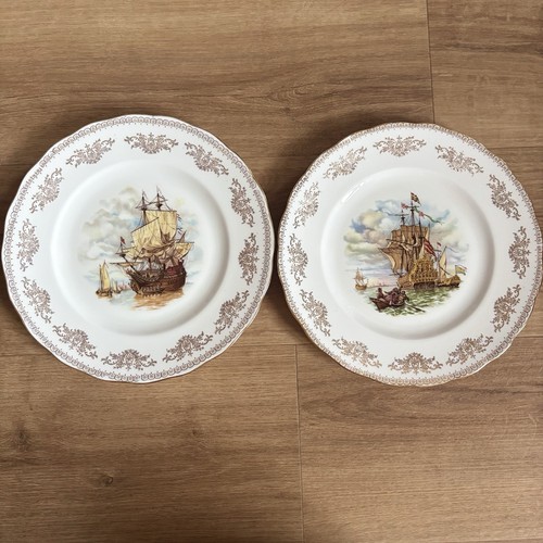 Pair gainsborough bone - bone, china