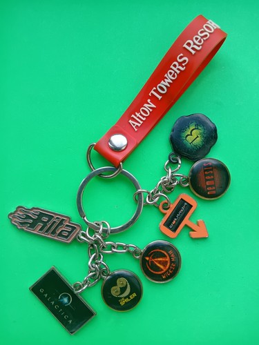 Alton towers charm keyring - charm,